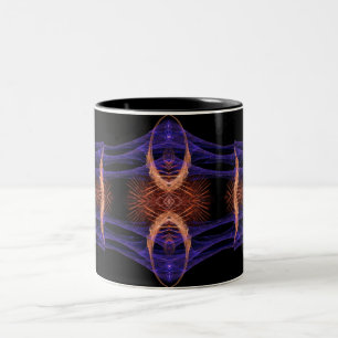 CANECA DE CAFÉ EM DOIS TONS FRACTALARTS #002 MUG