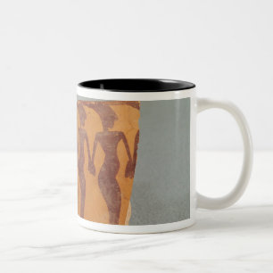 Caneca De Café Em Dois Tons Fragmento da cerâmica