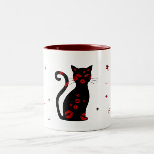Caneca De Café Em Dois Tons Francês: Bonne Soiree Coffee Mug