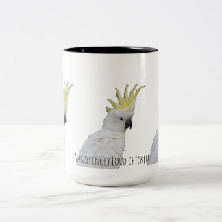 Caneca De Café Em Dois Tons Frango alto demais