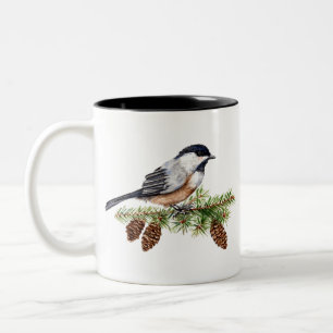Caneca De Café Em Dois Tons Frango de inverno