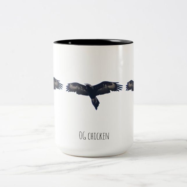 Caneca De Café Em Dois Tons Frango OG (Centro)
