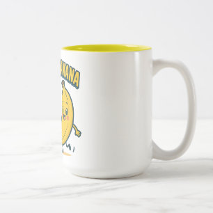 CANECA DE CAFÉ EM DOIS TONS FRANGUINHO BANANA!