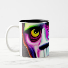 Caneca De Café Em Dois Tons Frankenstein Mug