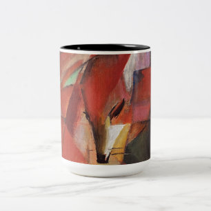 Caneca De Café Em Dois Tons Franz Marc - The Foxes, 1913