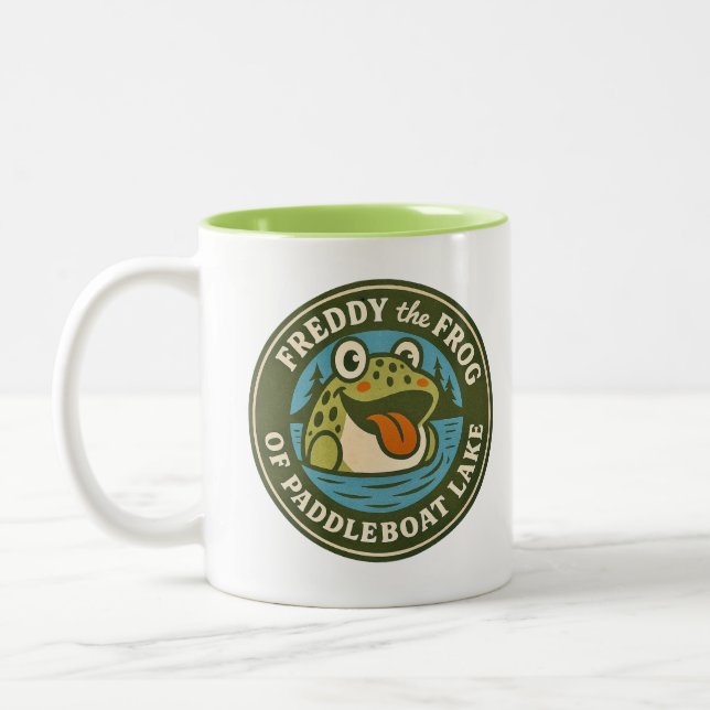 Caneca De Café Em Dois Tons Freddy The Frog Mug (Esquerda)