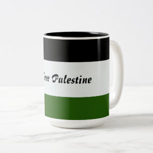 Caneca De Café Em Dois Tons Free Palestine Mug