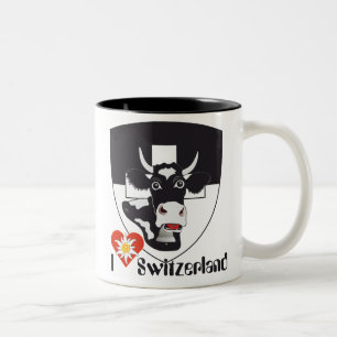 Caneca De Café Em Dois Tons Freiburg Fribourg Suíça Suisse taça