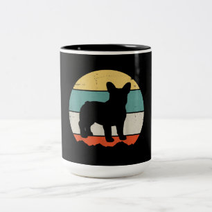 Caneca De Café Em Dois Tons Frenchie Gift   Presente para o Bulldog Francês V