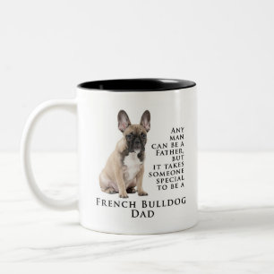 Caneca De Café Em Dois Tons Frenchie Pai Mug