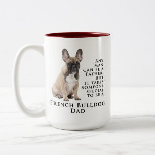 Caneca De Café Em Dois Tons Frenchie Pai Mug
