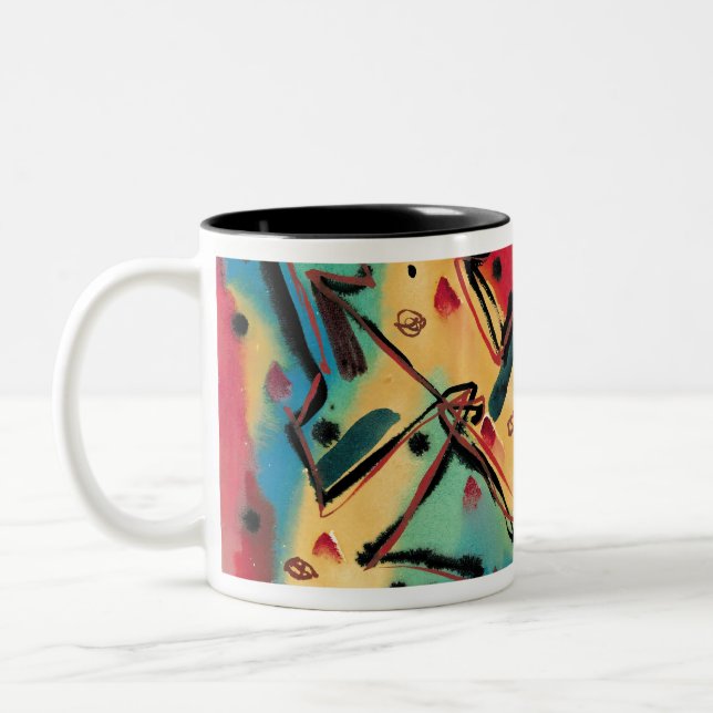Caneca De Café Em Dois Tons Fritz Stuckenberg (German, 1881-1944) (Esquerda)