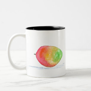 Caneca De Café Em Dois Tons Fruta de Mango