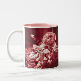 Caneca De Café Em Dois Tons Frutado Parfuma Rosa -