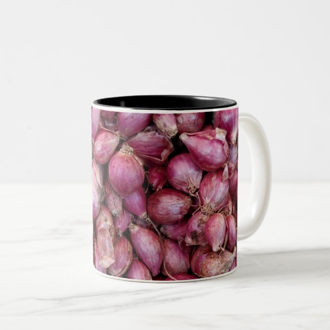 Caneca De Café Em Dois Tons Frutas bonito (Frente Esquerda)