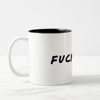 Caneca De Café Em Dois Tons Fuckoffee