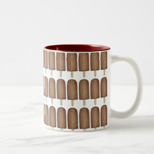 Caneca De Café Em Dois Tons Fudgesicle Chocolate Comborato