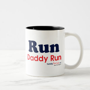 Caneca De Café Em Dois Tons Funcione o funcionamento do pai