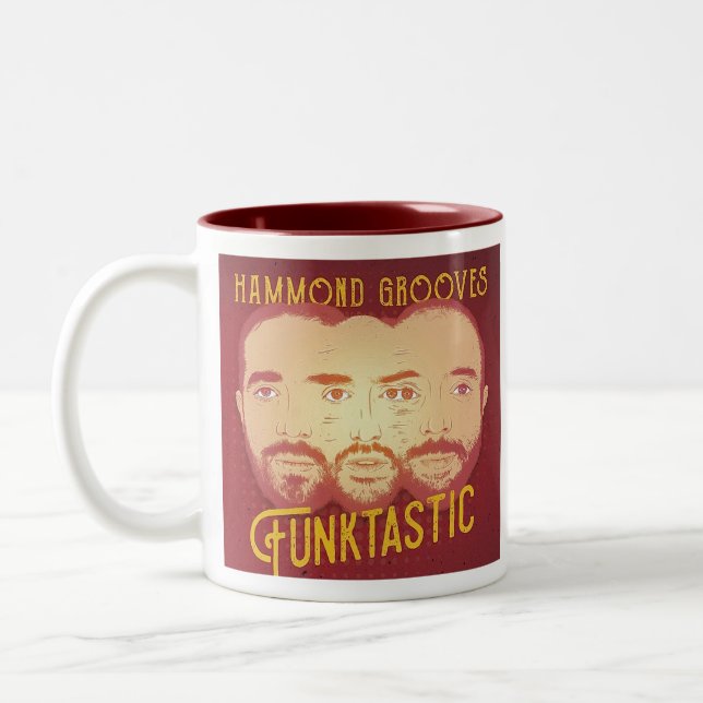 Caneca De Café Em Dois Tons Funktastic Álbum -  Hammond Grooves (Esquerda)