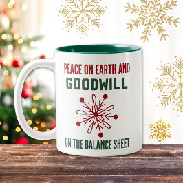 Caneca De Café Em Dois Tons Funny Finance Mug Business Office Coworker