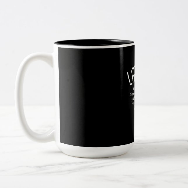 Caneca De Café Em Dois Tons Funny Lawyer Definition (Esquerda)