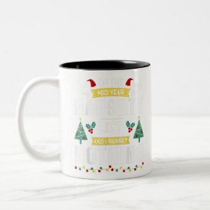Caneca De Café Em Dois Tons Funny Mid Year Christmas In July Beach Summer Chri