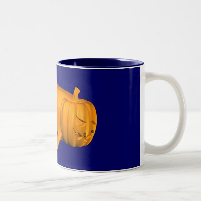 Caneca De Café Em Dois Tons Funny Orcinus orca (Direita)