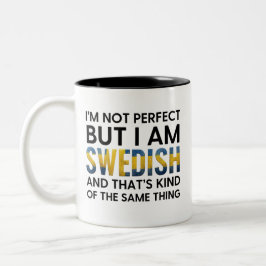 Caneca De Café Em Dois Tons Funny Swedish
