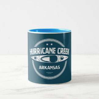 Caneca De Café Em Dois Tons Furacão Creek Arkansas Kayaking