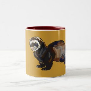 Caneca De Café Em Dois Tons furão