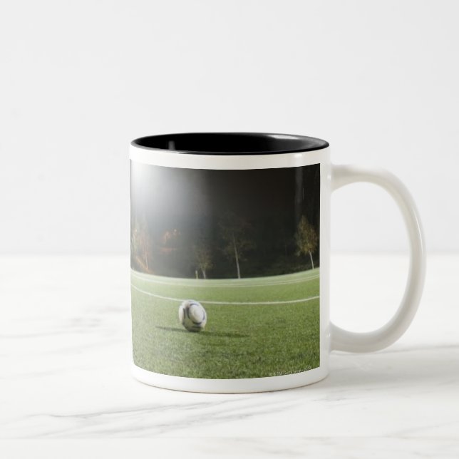 Caneca De Café Em Dois Tons Futebol 3 (Direita)