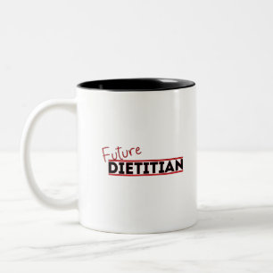 Caneca De Café Em Dois Tons Futuro Dietista
