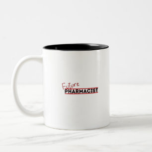 Caneca De Café Em Dois Tons Futuro Farmacêutico