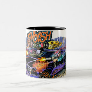 Caneca De Café Em Dois Tons Fwoosh Attack Mug