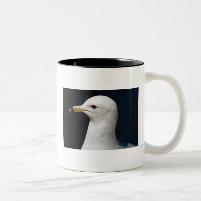 Caneca De Café Em Dois Tons Gaivota orgulhosa (Direita)