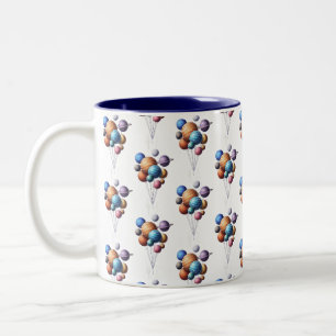 Caneca De Café Em Dois Tons Galáxia