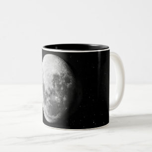 Caneca De Café Em Dois Tons Galáxia Colorida