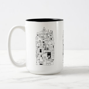 Caneca De Café Em Dois Tons galena illinois colagem