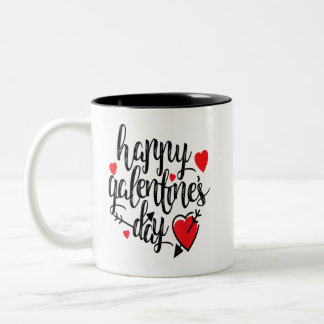 Caneca De Café Em Dois Tons Galentine's Day Valentine's Day Female Friendship
