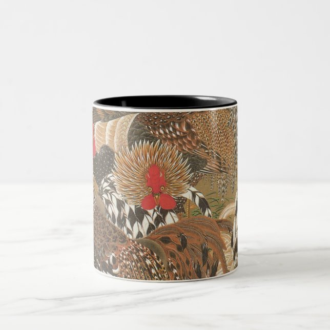 Caneca De Café Em Dois Tons Galeria de Arte Japonesa Ano 2017 (Centro)