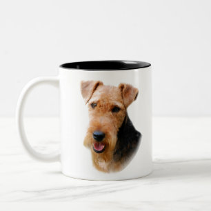 Caneca De Café Em Dois Tons Galês Terrier