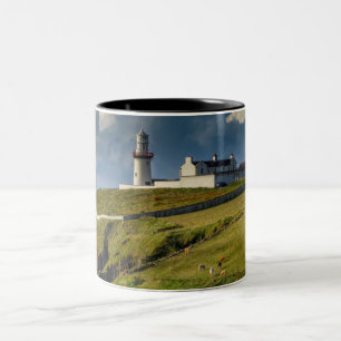 Caneca De Café Em Dois Tons Galley Head Lighthouse, Co. Cork Irlanda