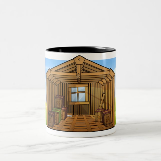Caneca De Café Em Dois Tons Galpão (Centro)