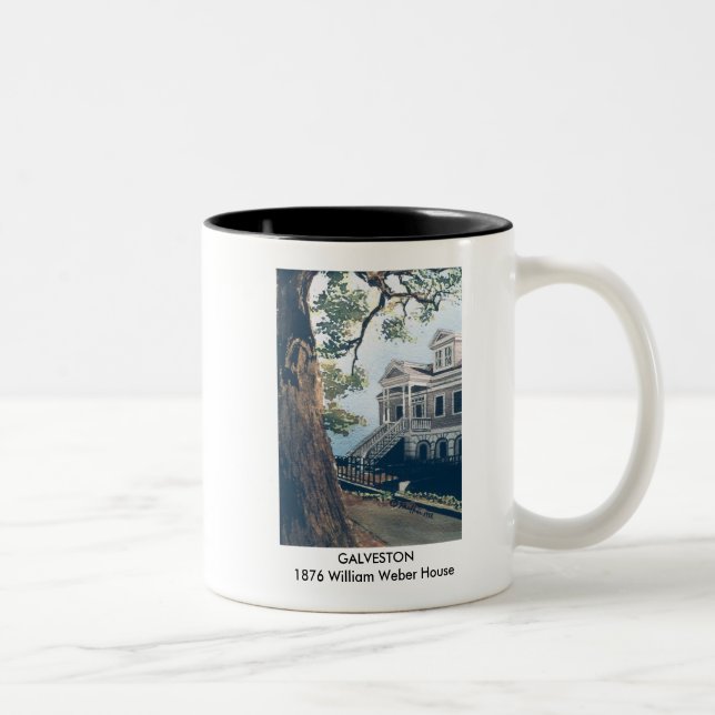 Caneca De Café Em Dois Tons GALVESTON - William 1876 Weber abriga (Direita)