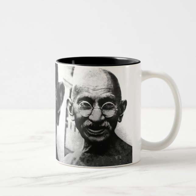CANECA DE CAFÉ EM DOIS TONS GANDHI, GANDHI (Direita)