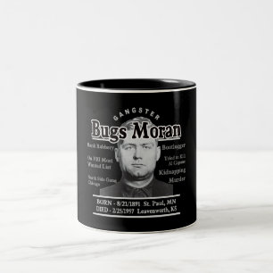 Caneca De Café Em Dois Tons Gangster Insetos Moran