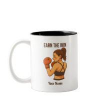 Ganhe a Vitória Boxe Garota Nome Personalizado