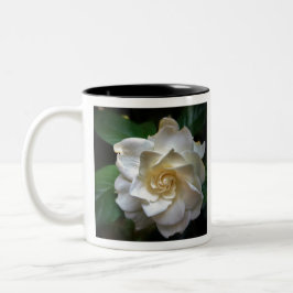 Caneca De Café Em Dois Tons Gardenia branco