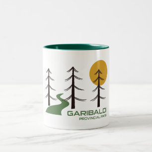 Caneca De Café Em Dois Tons Garibaldi Provincial Park Trail
