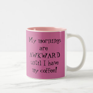 Caneca De Café Em Dois Tons Garota de Palco